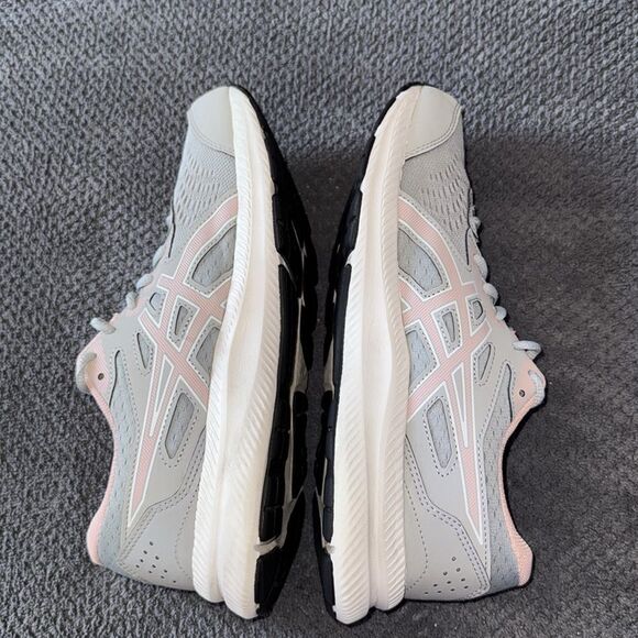 ASICS Gel-Contend 8 Running Shoes Gray Blush Pink Lightweight Comfort Sneakers 9 - Picture 9 of 15